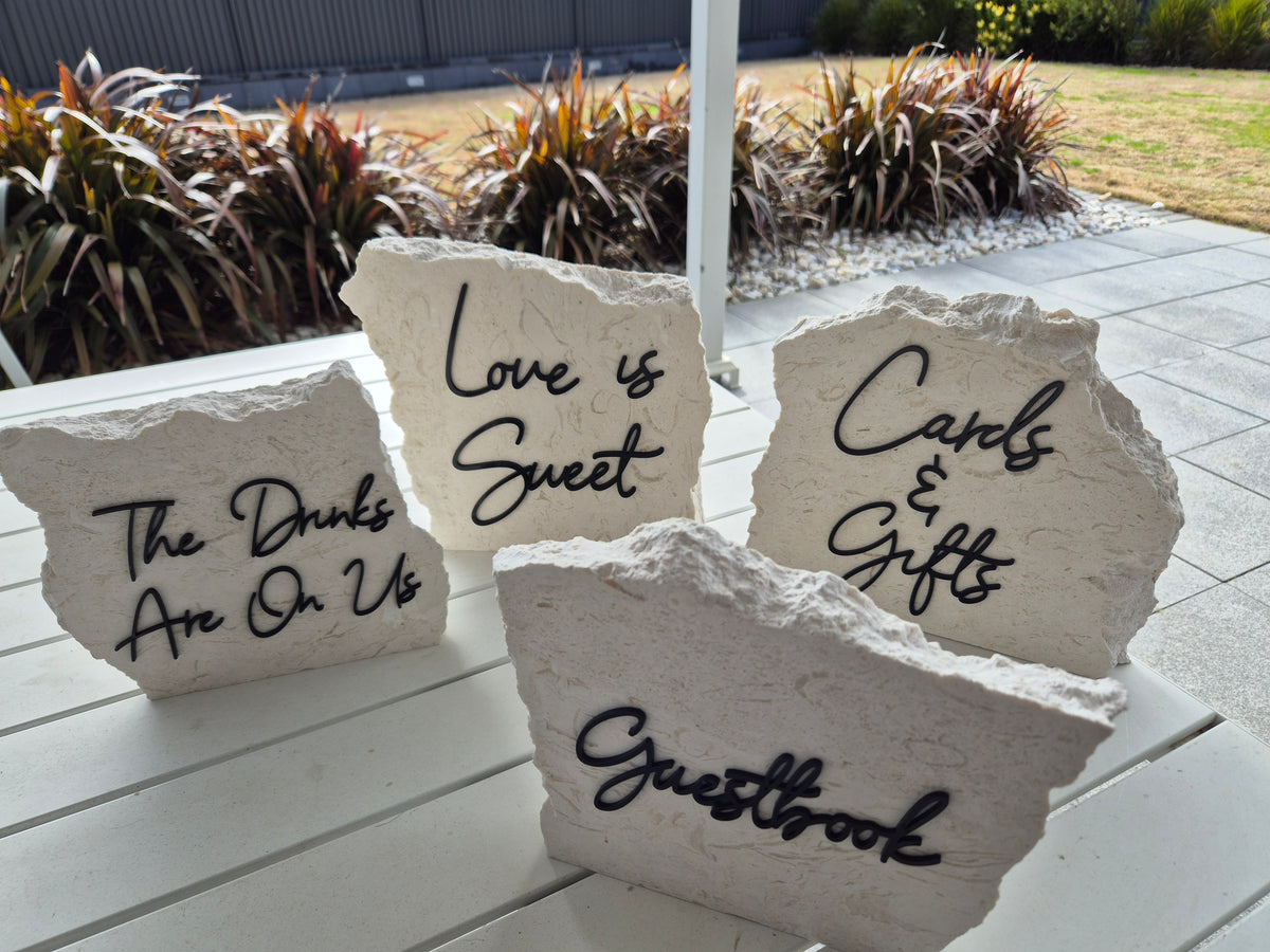 Limestone Signs – Little Hills Australia