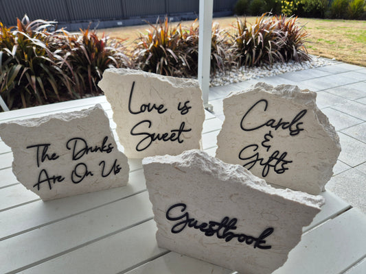 Limestone Signs