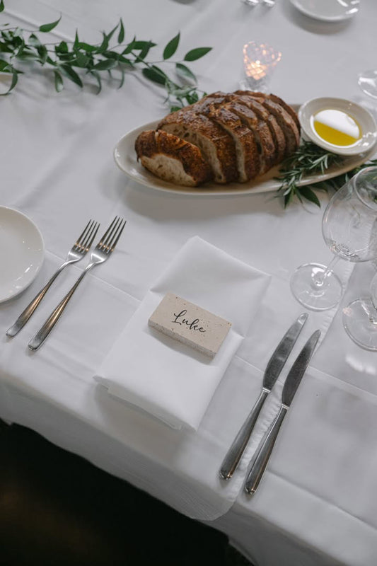 Natural Stone Place Cards