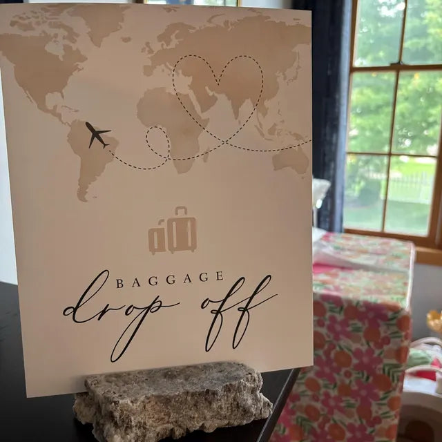 Natural Stone Menu Holders