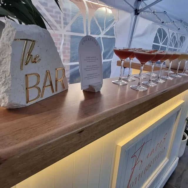 Natural Stone Place Card Holders